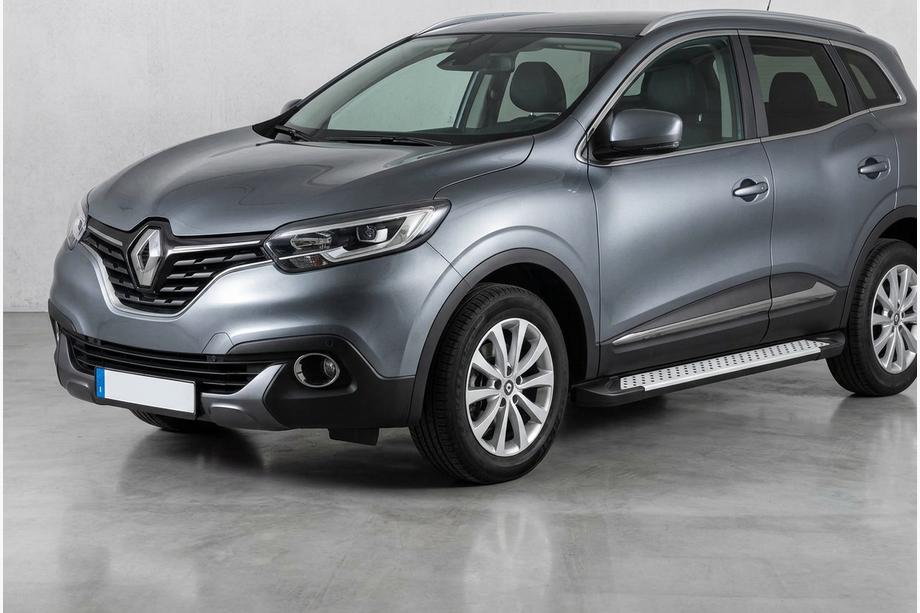 Renault Kadjar 2015–2022 Bočné nášľapy Allmond Grey (2 ks, hliník) Image