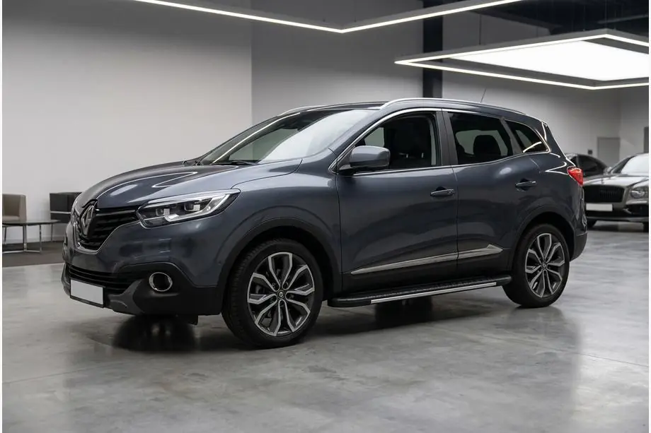 Renault Kadjar 2015–2022 Bočné nášľapy Bosphorus Grey (2 ks, hliník) Image
