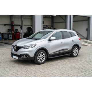 Bočné prahy Tayga Black (2 ks, hliník) Renault Kadjar 2015–2022 fotografia 1