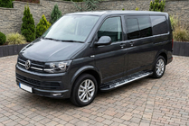 Volkswagen T6 2015–2024 Bočné prahy Sunrise (2 ks, hliník) fotografia 1