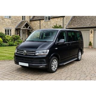 Bočné nášľapy RedLine V1 (2 ks, hliník) Volkswagen T6 2015–2024 fotografia 1