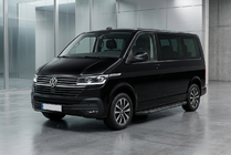 Volkswagen T6 2015–2024 Bočné nášľapy RedLine Black (2 ks, hliník) Dlhý rázvor fotografia 1
