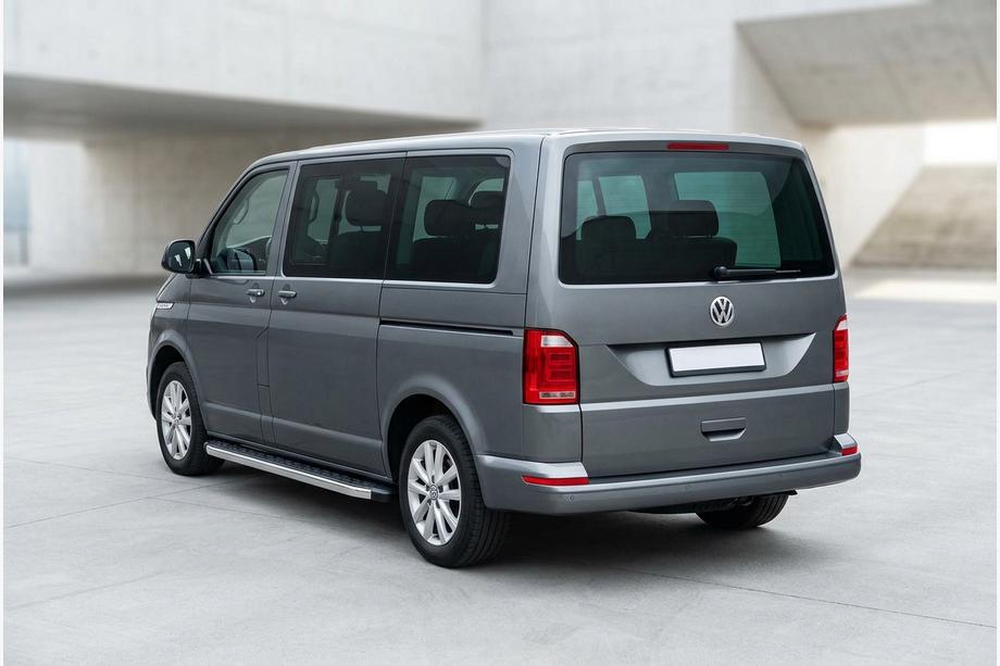 Volkswagen T6 2015–2024 Bočné nášľapy BlackLine (2 ks, hliník) Image
