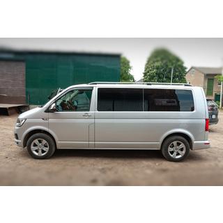 Strešné lyžiny CROWN (matná sivá) Volkswagen T6 2015–2024 fotografia 3