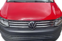 Volkswagen T6 2015–2024 Chrómové kryty masky chladiča 2015-2019 (4 ks, nerez) fotografia 4