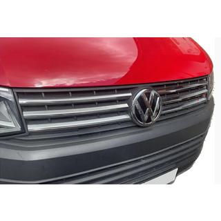 Chrómové kryty masky chladiča 2015-2019 (4 ks, nerez) Volkswagen T6 2015–2024 fotografia 3