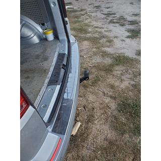 Nerezová lišta na zadný nárazník Omsa, lesklá (1 dvere) Volkswagen T6 2015–2024 fotografia 2