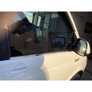 Ozdobné lišty okien (2 ks, nerez) Volkswagen T6 2015–2024 fotografia 2
