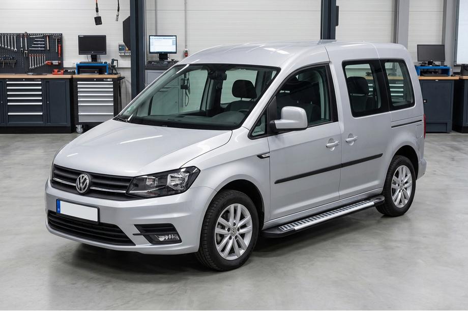 Volkswagen Caddy 2015–2020 Bočné nášľapy Line (2 ks, hliník) Image