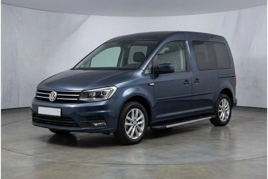 Volkswagen Caddy 2015–2020 Bočné nášľapy Duru (2 ks, hliník) Image