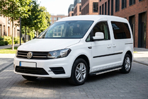 Volkswagen Caddy 2015–2020 Bočné nášľapy Maya (2 ks, hliník) Maxi rázvor fotografia 1