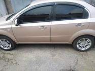 Chevrolet Aveo T250 2005–2011 Chrómové kryty kľučiek dverí (4 ks) fotografia 1
