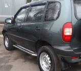 Chevrolet Niva 1998–2020 Bočné nášľapy Premium (2 ks, nerez) Ø60 mm fotografia 3