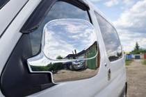 Citroen Berlingo 1996–2008 Chrómové kryty spätných zrkadiel (2 ks, plastové) fotografia 1