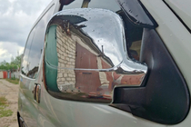 Citroen Berlingo 1996–2008 Chrómové kryty spätných zrkadiel (2 ks, plastové) fotografia 4