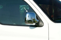 Citroen Berlingo 1996–2008 Chrómové kryty spätných zrkadiel (2 ks, plastové) fotografia 5