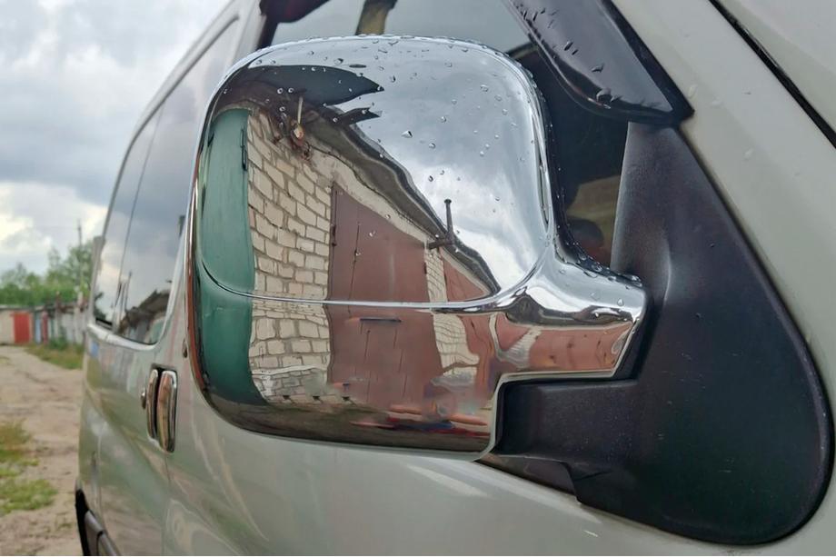 Citroen Berlingo 1996–2008 Chrómové kryty spätných zrkadiel (2 ks, plastové) Carmos Fotografia 4