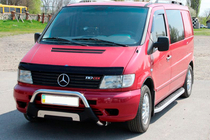 Mercedes Vito W638 1996–2003 Bočné nášľapy Fullmond (2 ks, hliník) fotografia 1