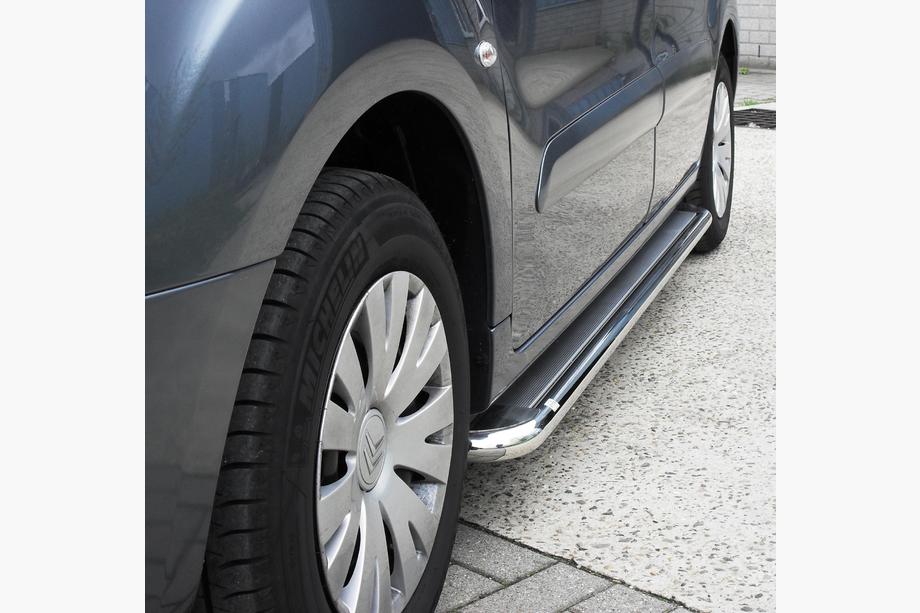 Citroen Berlingo 1996–2008 Bočné prahy Premium (2 ks, nerez.) Image