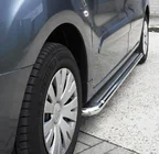 Citroen Berlingo 2008–2018 Bočné prahy Premium (2 ks, nerez.) fotografia 1