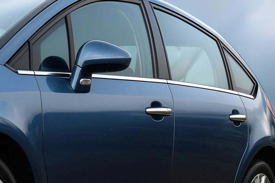Citroen C-4 2004–2010 Vonkajšie okenné lišty (nerez) Image
