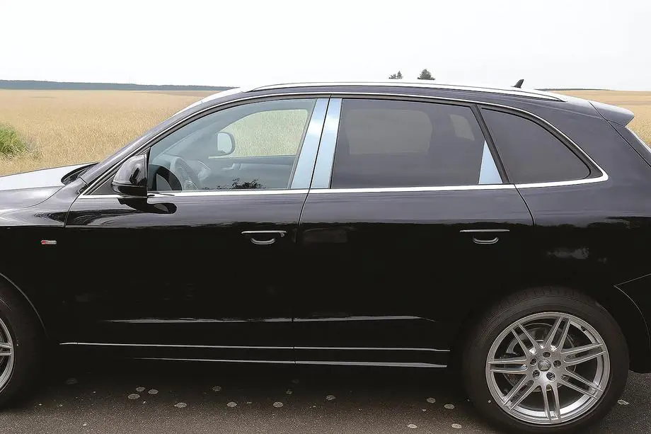 Audi Q5 2008–2017 Lišty dverových stĺpikov (6 ks, nerez) Image