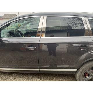 Lišty stĺpikov dverí (nerez) Audi Q7 2005–2015 fotografia 1