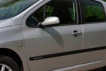 Peugeot 307 2001–2008 Kryty pod kľučky dverí (4 ks, plast) fotografia 1