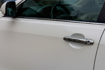 Toyota Camry 2006–2011 Kryty kľučiek dverí (4 ks, nerez, EU) fotografia 1