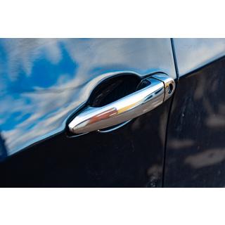 Chrómové kryty kľučiek (4 ks, nerez) BMW X5 E70 2007–2013 fotografia 4