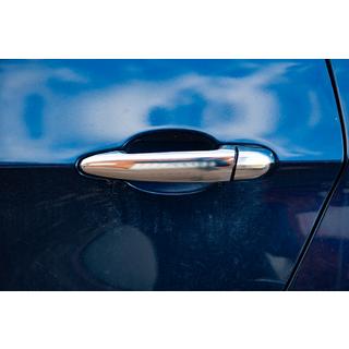Chrómové kryty kľučiek (4 ks, nerez) BMW X5 E70 2007–2013 fotografia 3