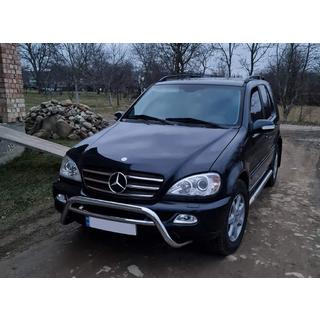Lišty na hranu mriežky (5 ks, nerez) Mercedes ML W163 1997–2005 fotografia 2
