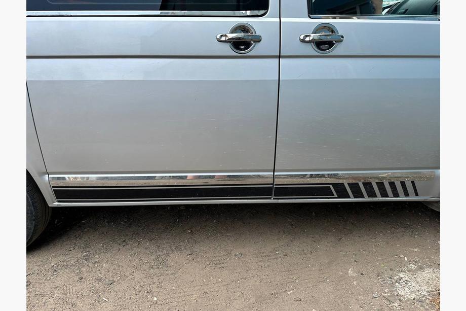 Volkswagen T5 Caravelle 2004–2010 Kryty kľučiek (nerezová oceľ) 4 ks, Omsa – talianska nehrdzavejuca ocel Fotografia 16