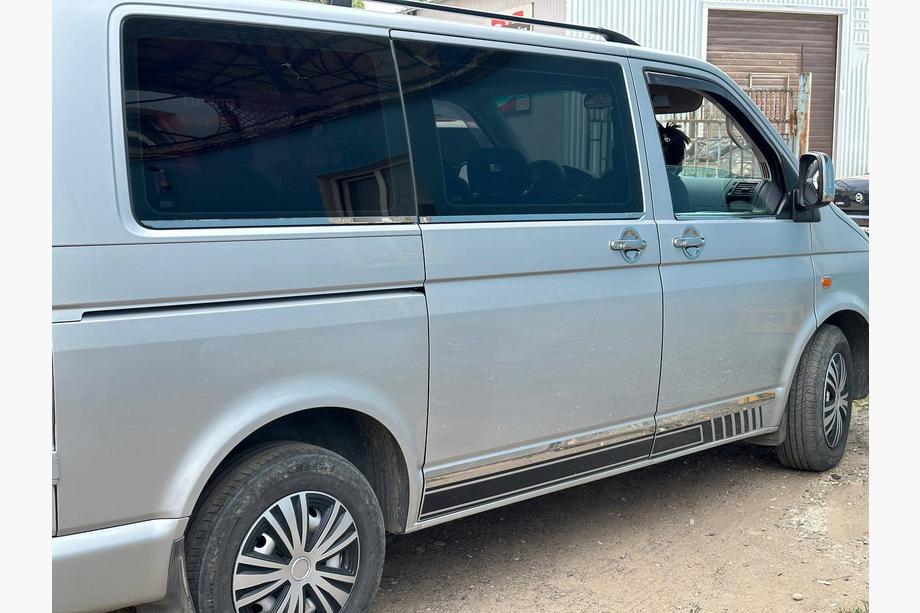 Volkswagen T5 Caravelle 2004–2010 Kryty kľučiek (nerezová oceľ) 4 ks, Omsa – talianska nehrdzavejuca ocel Fotografia 14