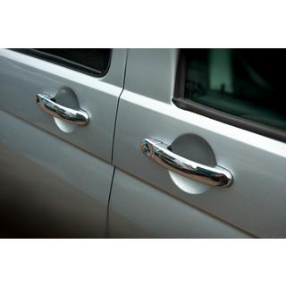 Kryty kľučiek (nerezová oceľ) Volkswagen T6 2015–2024 fotografia 1