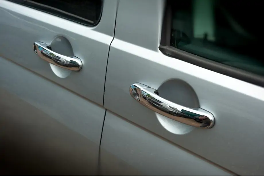 Volkswagen T6 2015–2024 Kryty kľučiek (nerezová oceľ) Fotografia 1