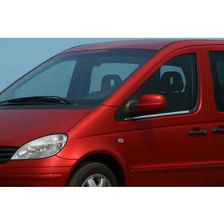 Spodné lišty okien (2 ks, nerez) Mercedes Vaneo W414 2001–2005