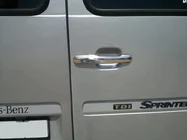 Volkswagen LT 1995–2006 Chrómové kryty kľučiek (4 ks, nerez) fotografia 7