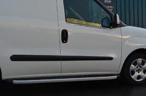 Fiat Doblo II 2010–2022 Nerezové okrasné lišty okien fotografia 1