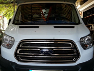 Ford Transit 2014– Ozdobný rámček mriežky (2014-2018, 2 ks, nerez) OmsaLine - talianska nehrdzavejuca ocel fotografia 5