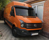 Volkswagen Crafter 2006–2016 Chrómové kryty masky chladiča 2011-2017 OmsaLine – talianska nehrdzavejúca oceľ fotografia 1