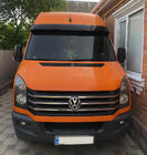 Volkswagen Crafter 2006–2016 Chrómové kryty masky chladiča 2011-2017 OmsaLine – talianska nehrdzavejúca oceľ fotografia 2