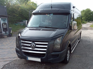 Volkswagen Crafter 2006–2016 Chrómové lišty na masku 2006-2011 fotografia 3