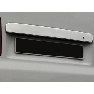 Lišta nad ŠPZ pre krídlové dvere (nerez) Volkswagen T5 Caravelle 2004–2010 fotografia 2