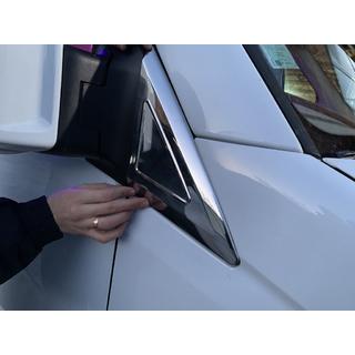 Kryty pri zrkadlách (2 ks, nerez) Volkswagen Crafter 2006–2016 fotografia 3