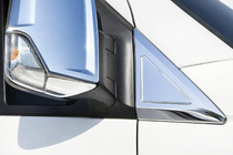 Mercedes Sprinter W906 2006–2018 Kryty pri zrkadlách (2 ks, nerez) Carmos - turecká oceľ fotografia 1