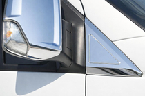 Mercedes Sprinter W906 2006–2018 Kryty pri zrkadlách (2 ks, nerez) Carmos - turecká oceľ fotografia 9
