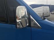 Mercedes Sprinter W906 2006–2018 Kryty pri zrkadlách (2 ks, nerez) Carmos - turecká oceľ fotografia 3