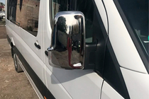 Mercedes Sprinter W906 2006–2018 Kryty zrkadiel (2 ks) Carmos, turecká oceľ fotografia 8