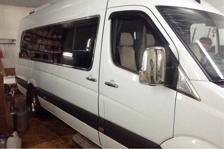 Mercedes Sprinter W906 2006–2018 Kryty zrkadiel (2 ks) Fotografia 12
